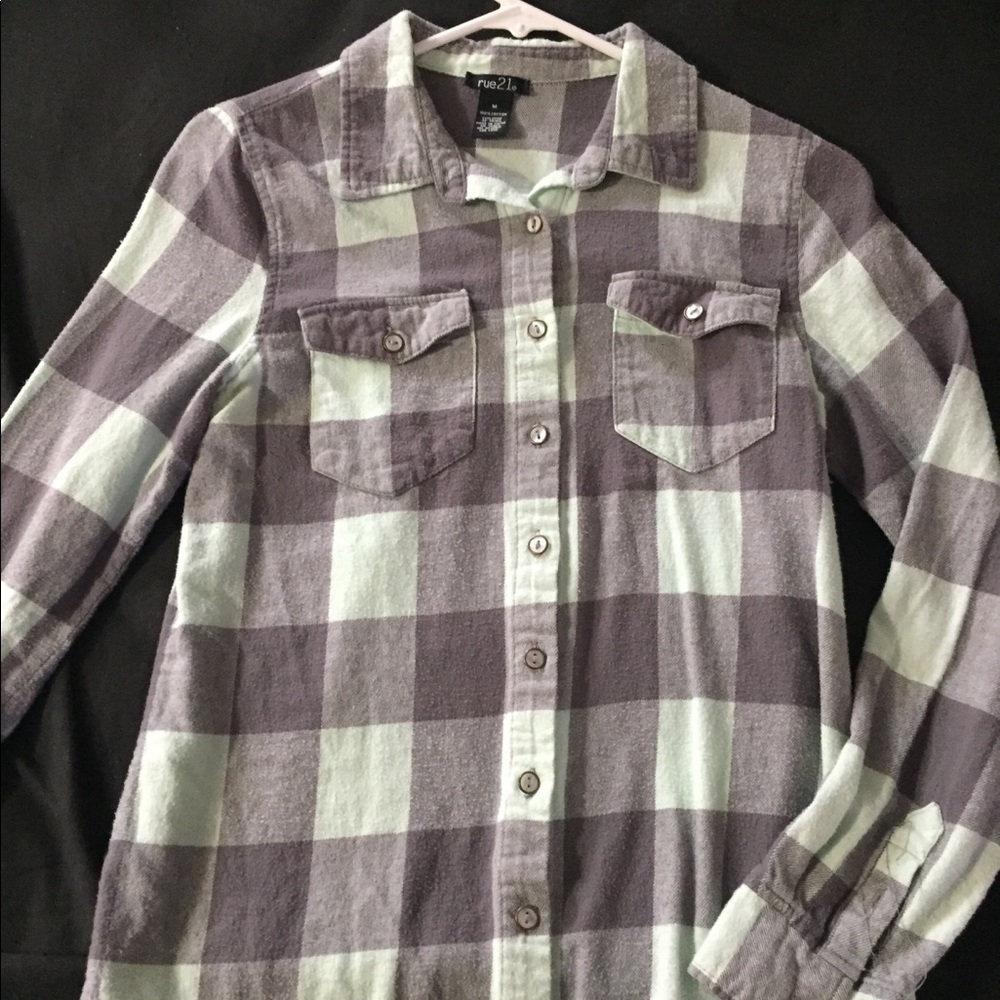 Rue 21 flannel shirt
